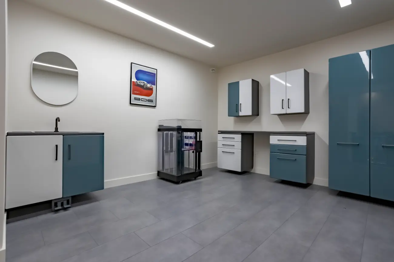Spa/Lab Service Area